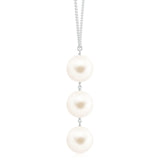 18K White Gold Vermeil
