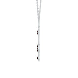 18K White Gold Vermeil