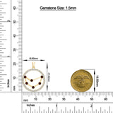 18K Yellow Gold Vermeil