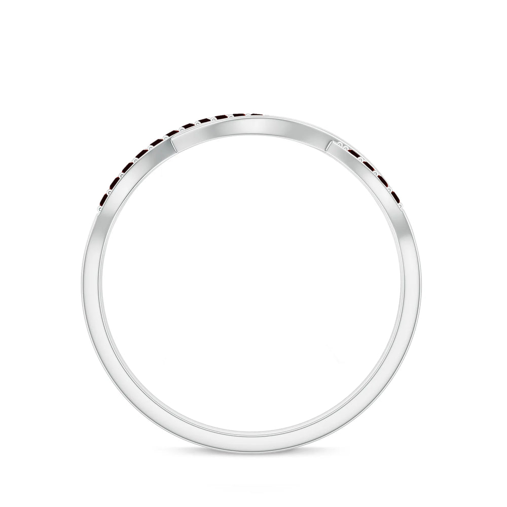 18K White Gold Vermeil