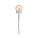 18K White Gold Vermeil