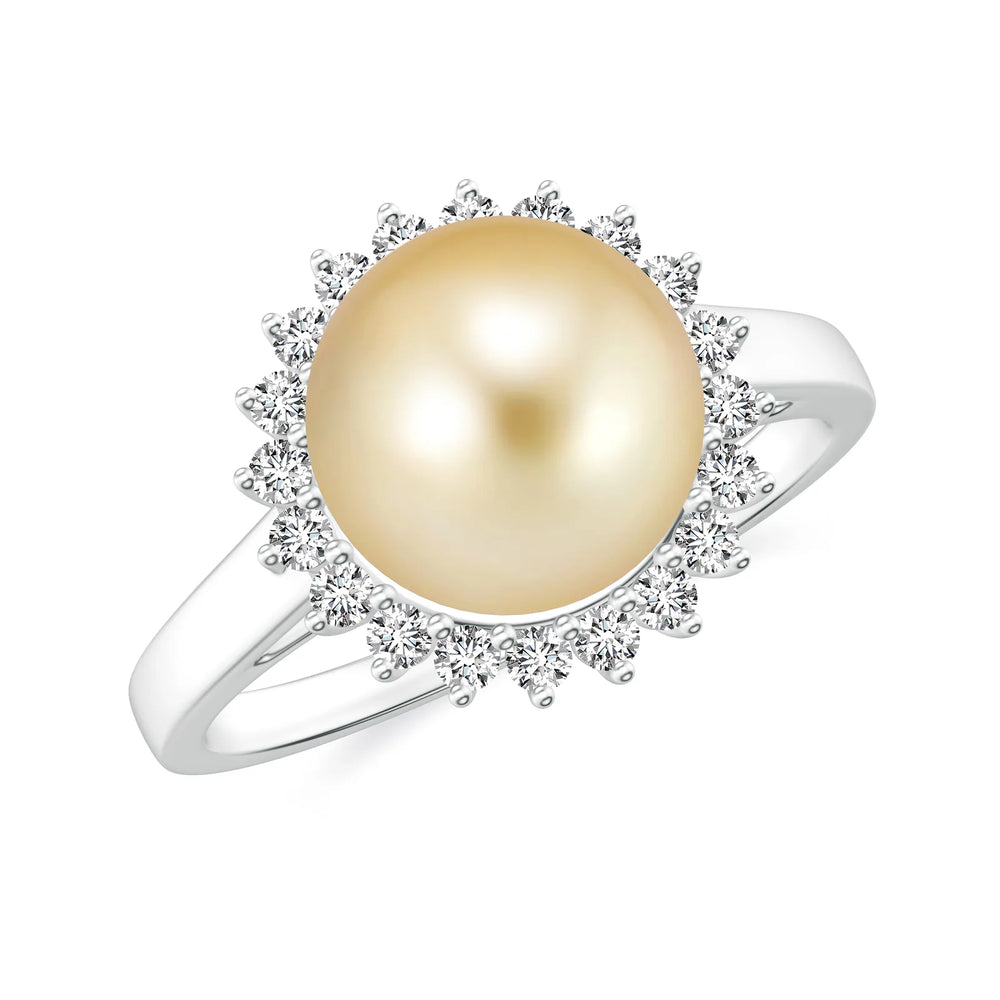 18K White Gold Vermeil