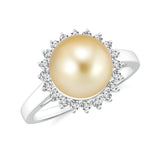 18K White Gold Vermeil