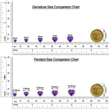 18K White Gold Vermeil