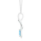 18K White Gold Vermeil