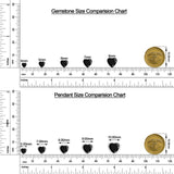18K White Gold Vermeil