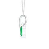 18K White Gold Vermeil