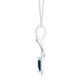 18K White Gold Vermeil