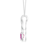 18K White Gold Vermeil