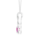 18K White Gold Vermeil