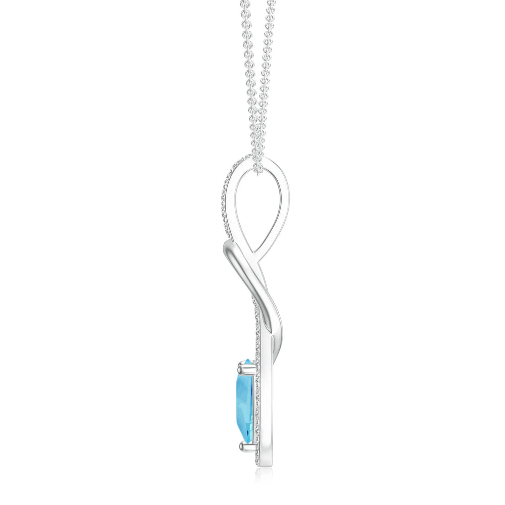 18K White Gold Vermeil