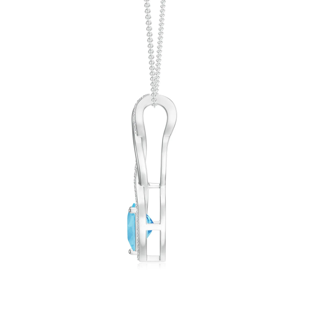 18K White Gold Vermeil