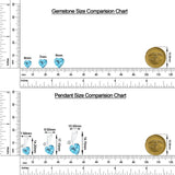 18K White Gold Vermeil