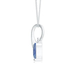 18K White Gold Vermeil