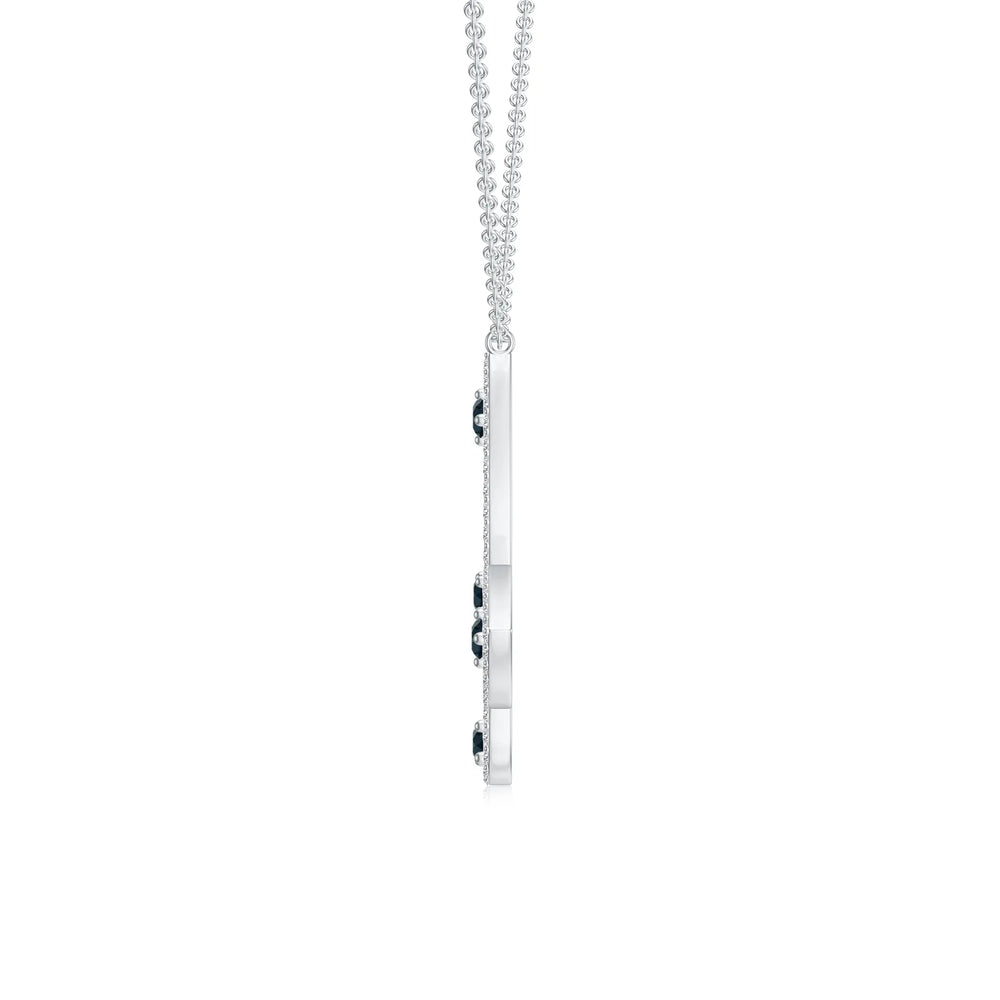 18K White Gold Vermeil