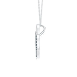 18K White Gold Vermeil