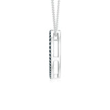 18K White Gold Vermeil