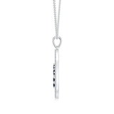 18K White Gold Vermeil