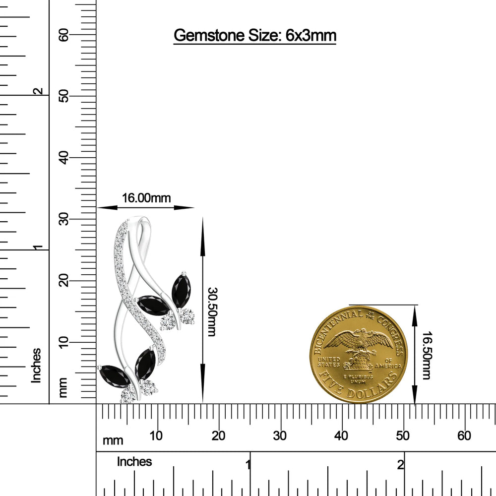 18K White Gold Vermeil