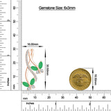 18K Rose Gold Vermeil