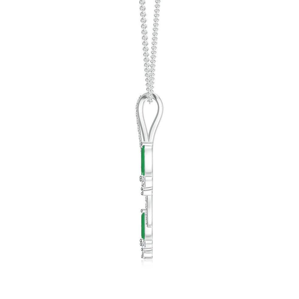 18K White Gold Vermeil