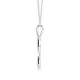 18K White Gold Vermeil