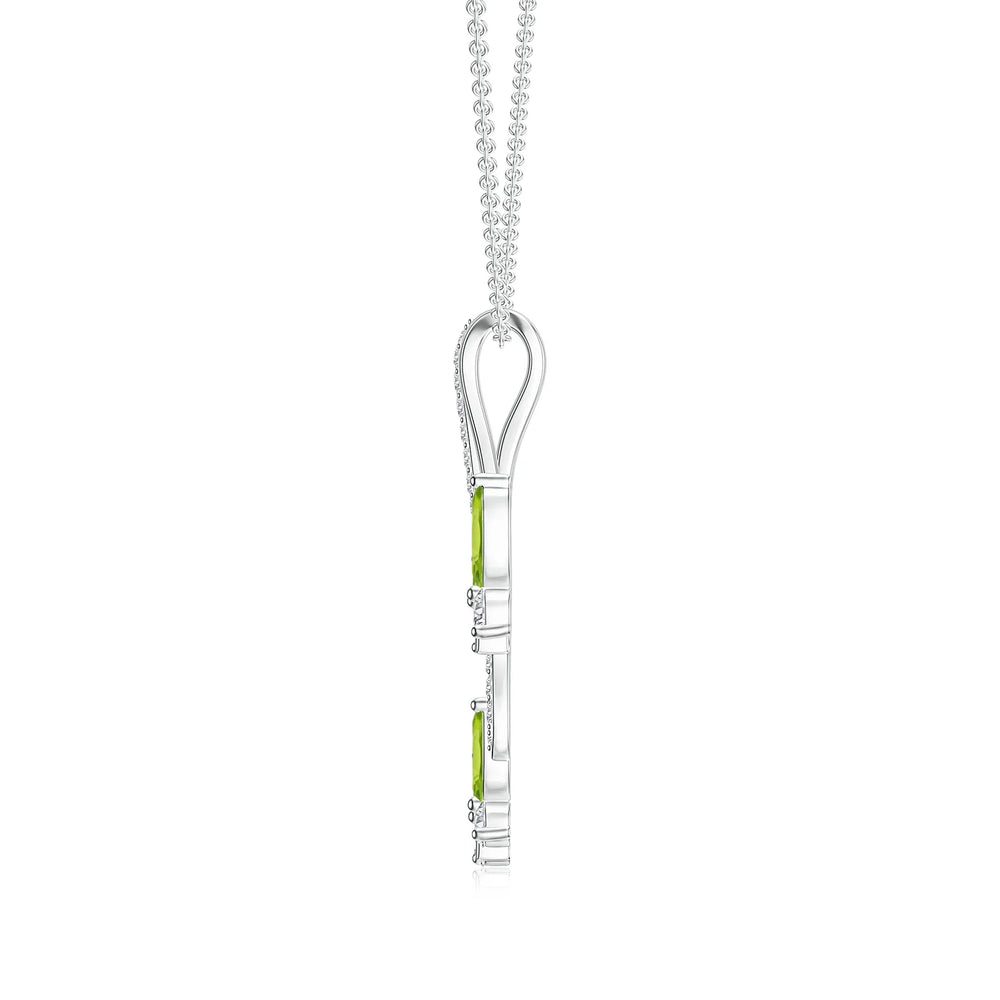 18K White Gold Vermeil
