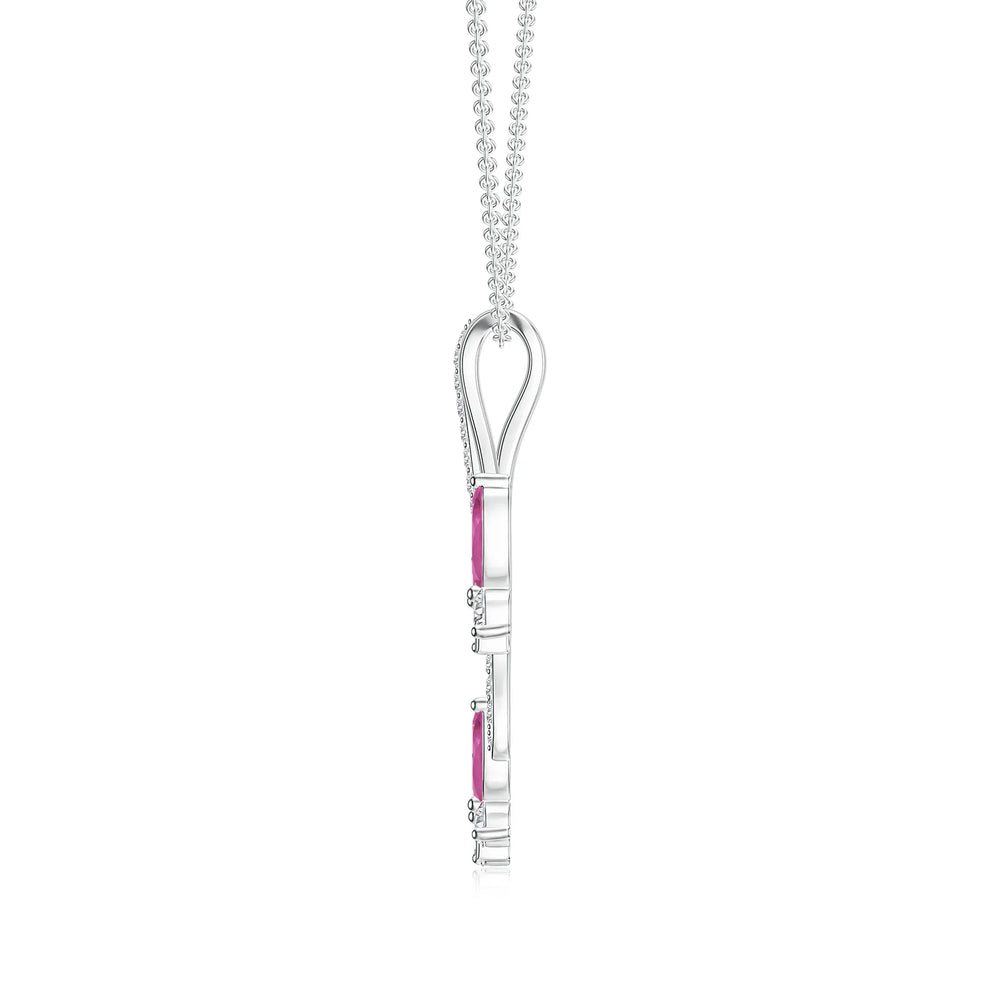 18K White Gold Vermeil