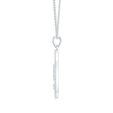 18K White Gold Vermeil
