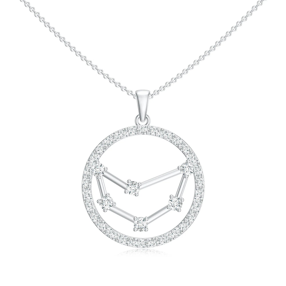 18K White Gold Vermeil