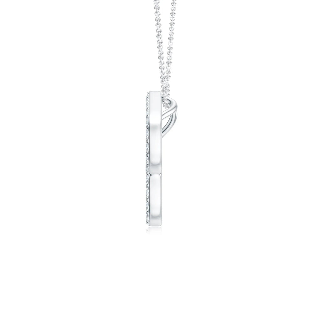18K White Gold Vermeil