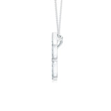 18K White Gold Vermeil