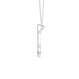 18K White Gold Vermeil