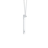 18K White Gold Vermeil