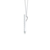 18K White Gold Vermeil