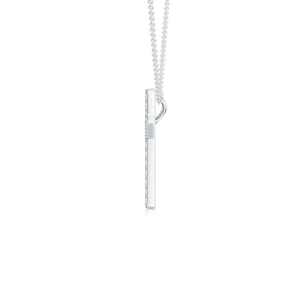 18K White Gold Vermeil