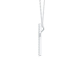 18K White Gold Vermeil