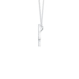 18K White Gold Vermeil