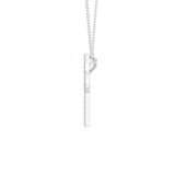 18K White Gold Vermeil