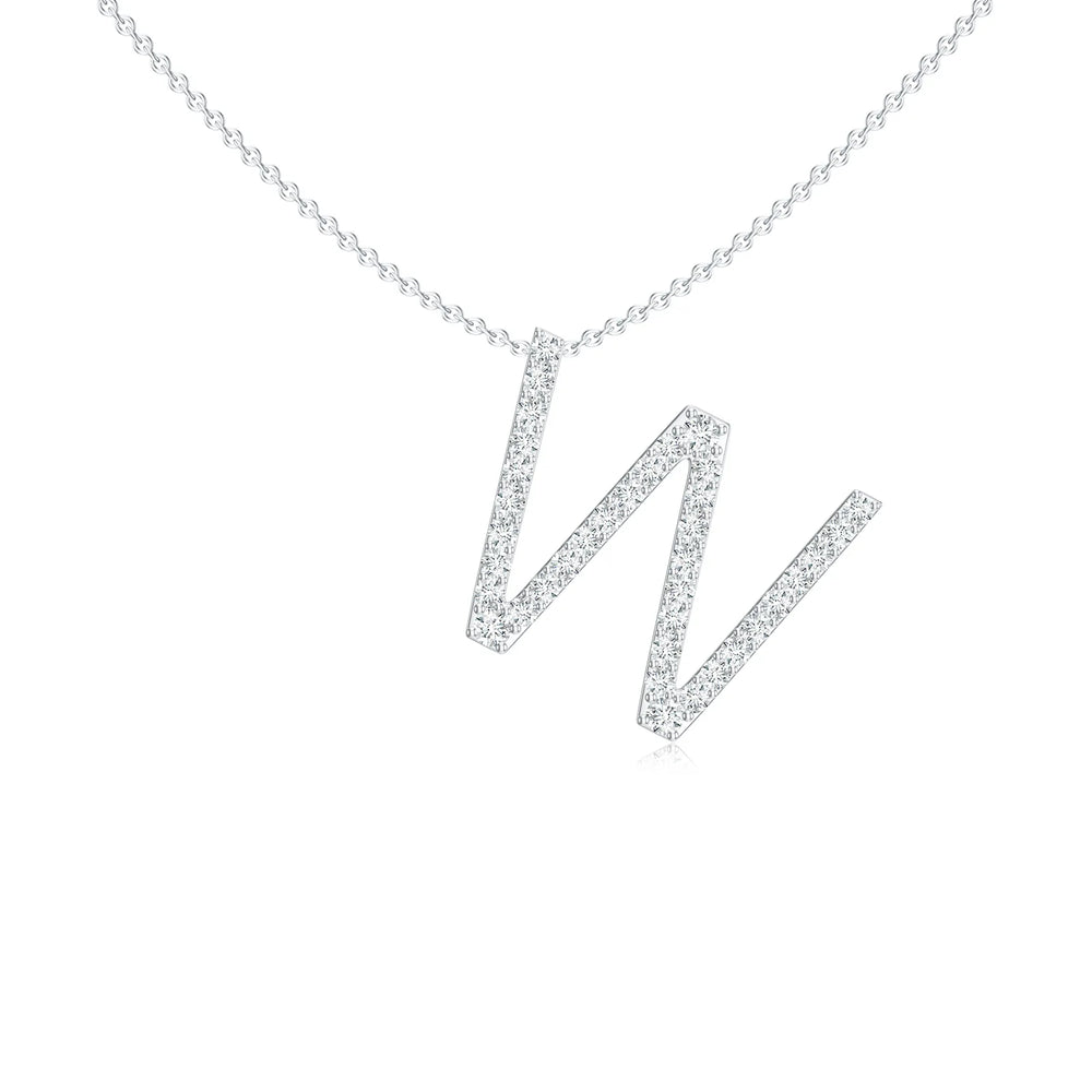 18K White Gold Vermeil