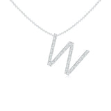 18K White Gold Vermeil