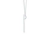 18K White Gold Vermeil