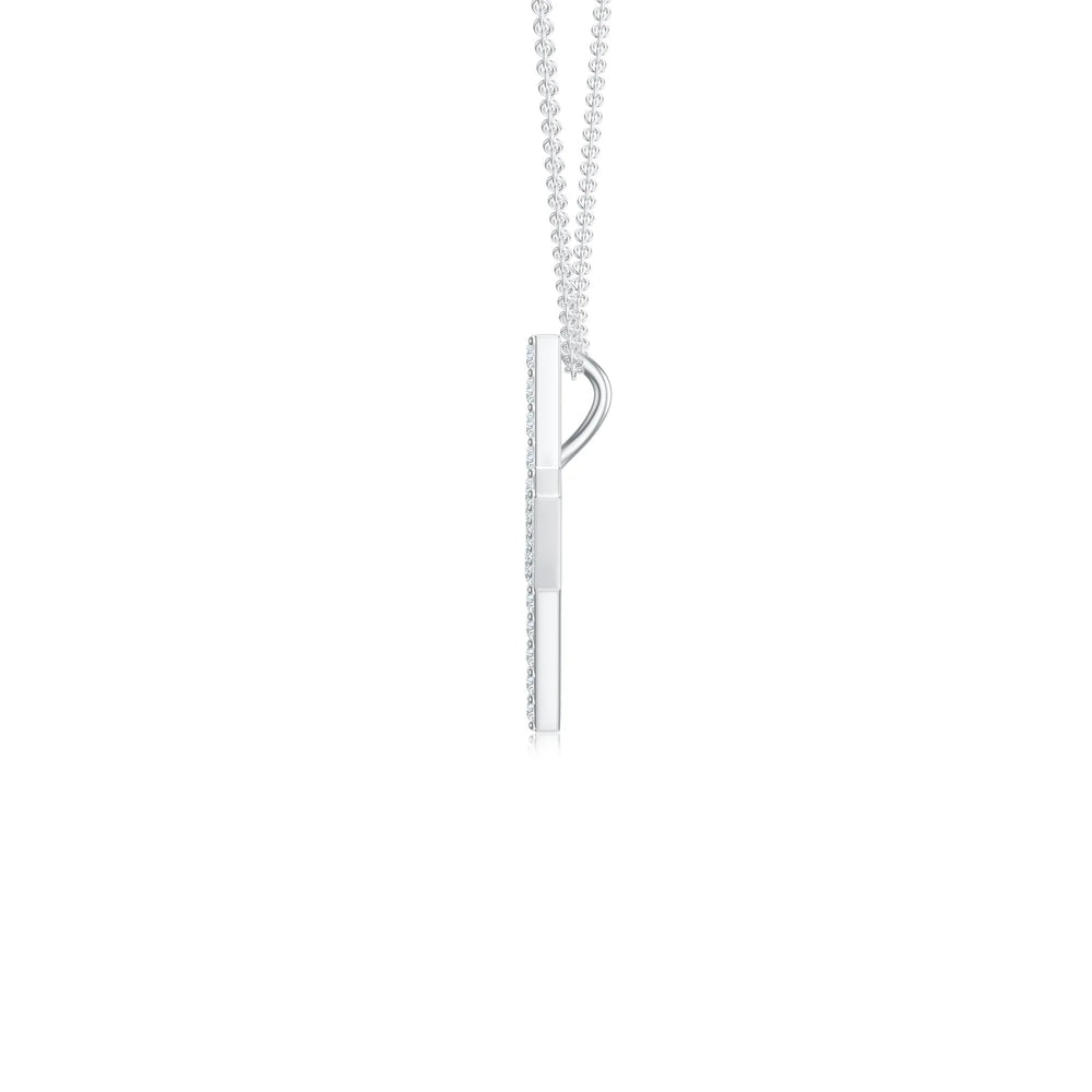 18K White Gold Vermeil