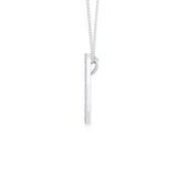 18K White Gold Vermeil