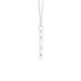 18K White Gold Vermeil