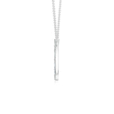 18K White Gold Vermeil
