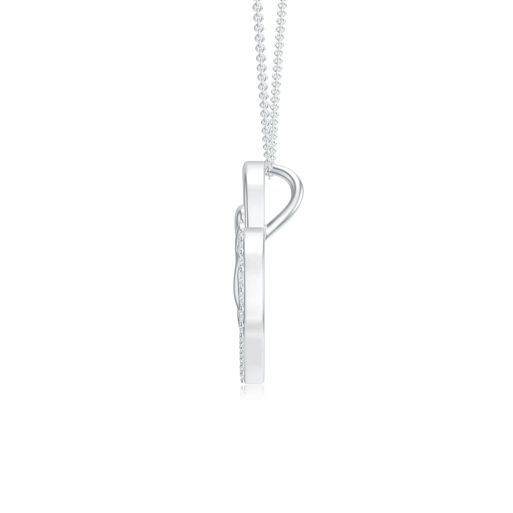 18K White Gold Vermeil