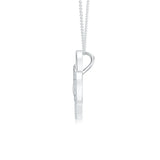 18K White Gold Vermeil