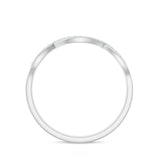 18K White Gold Vermeil