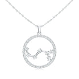 18K White Gold Vermeil